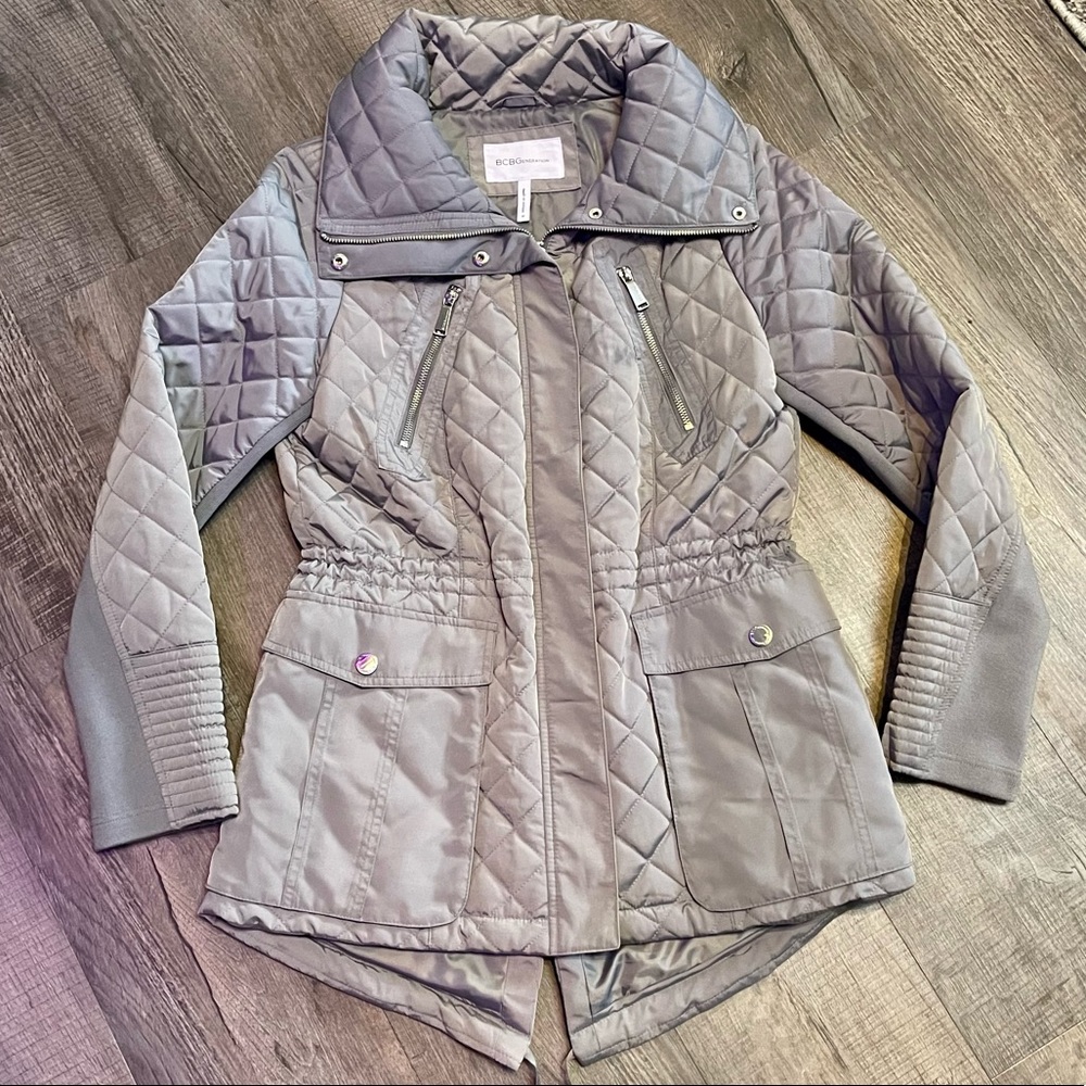 BCBGeneration Quilted Anorak Coat